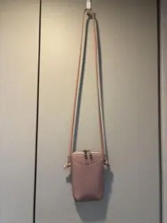 Discosta ディスコート　ピンク スマホショルダーバッグ