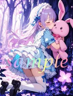 c298 美少女 かわいい イラスト 下着 コスプレ セクシー A4ポスター