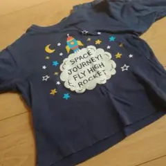 宇宙ロケットデザインＴシャツ２枚