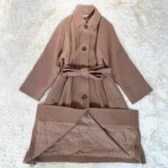 【極美品】最高級 セオリーリュクス カシミヤ100% ロングコート M キャメル