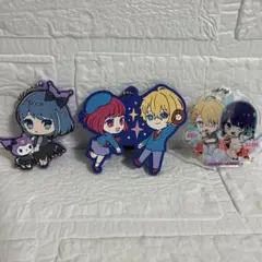 アクリルキャラクターキーホルダー 3個セット