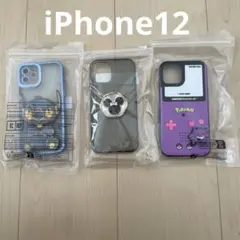 iPhone12 ケース　スマホケース　スティッチ　ディズニー　ポケモン　セット