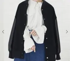 美品 Spick and Span スタジアムジャンパー