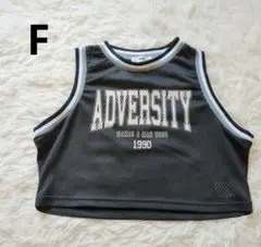 WEGO ADVERSEITY クロップドタンクトップ F