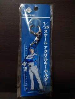 山﨑福也 1/25スケールアクリルキーホルダー