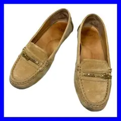 アグ UGG (23.5) モカシン ダビーナ レザー スリッポン ファスナー
