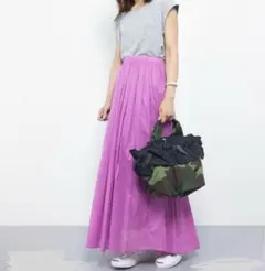 【SALE】アナザーエディション　定価10780円　ロングスカートピンクアローズ