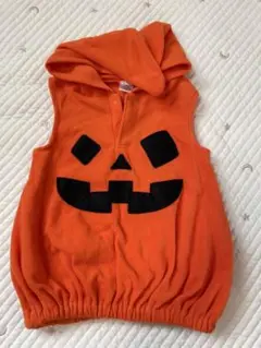 ハロウィンコスチューム 90size おばけかぼちゃトップス