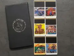 PCエンジン　ソフト6本セット　HUカードケース付　源平討魔伝　獣王記　虎への道