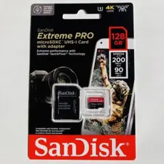 高級品 Sandisk Extreme Pro マイクロSDカード 128GB