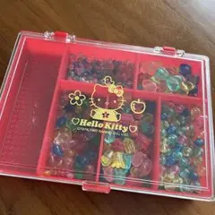 平成レトロ　平成文具　サンリオ　キティ　ビーズセット