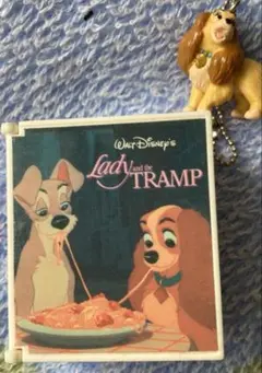 平成レトロ Lady and the Tramp フィギュアとキーホルダー