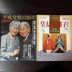 2冊セット　皇太子さま雅子様　平成皇室の30年