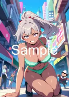 A4サイズアートポスター 1点もの 美女ポスター最高品質 E-L-７５