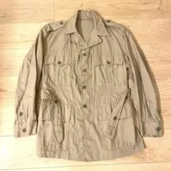 （美品） 50s イギリス軍 ブッシュジャケット エアテックス 50's British Army bush jacket イギリス軍 ブッシュジャケット