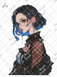ℳ.オリジナル 人物ステッカー 7月新作 3-140