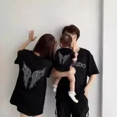 ROUTE STUDIO ブラック Tシャツ