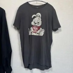 GUESS×BRANDALISED コラボTシャツ グレー
