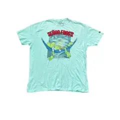7SM5【SENOR FROG’S】プリントTシャツ　刺繍　古着used