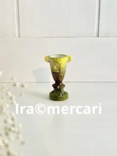 2006エミール・ガレ　カンタルス壺　フェーブ　フェーヴフランス製ミニチュア陶器