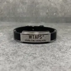 WTAPS ラバーブレスレット　ブラック　ダブルタップス　バングル