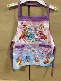美品 ひろがるスカイプリキュア エプロン 110cm