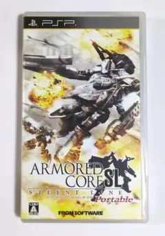 【PSP】アーマード・コア サイレントライン ポータブル 【中古品・動作未確認】