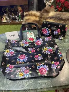 FEILER TOTE BAG u0026 POUCH SET NEW
