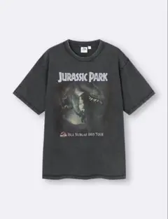 新品タグ付 ジュラシック・パーク Tシャツ ダークグレー XXL