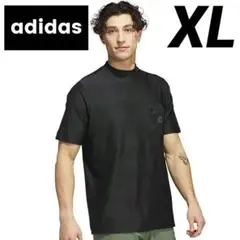adidas ADICROSS チェストポケット 半袖モックネックシャツ