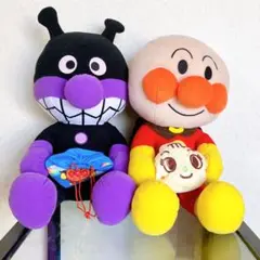アンパンマン ぬいぐるみ 2体セット 約30cm バイキンマン