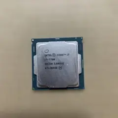 Intel Core i7-7700 CPU 3.69GHz
