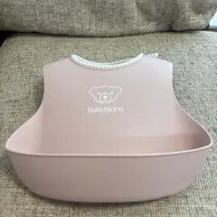 BabyBjörn シリコンエプロン ピンク