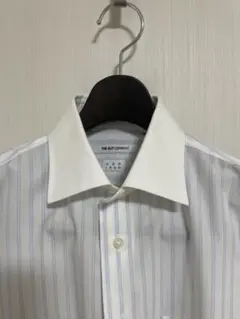早い者勝ち❕THE SUIT COMPANY ホワイトストライプワイシャツ