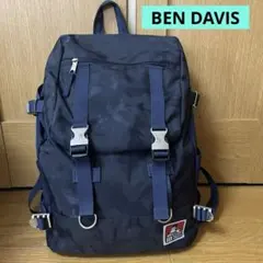 BEN DAVIS ベンデイビス　リュック　ネイビー✖️カモフラージュ柄