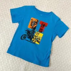 ★ユニクロUNIQLO仮面ライダーゴースト 半袖Tシャツ　110　青ブルー保育園
