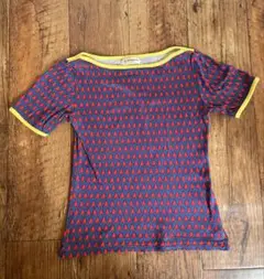 昭和　Tシャツ　ヨット柄　日本製　レア　古着　ボートネック
