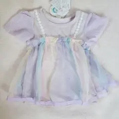 【新品未使用】レインボーチュールトップス 女児 120