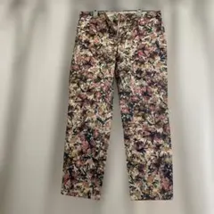 JENEVIÈVE 花柄カジュアルパンツ