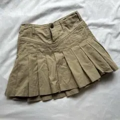 《 RalphLauren 》 キッズ服　4T プリーツスカート　ベージュ