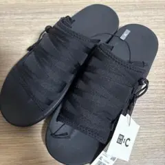 UNIQLO C スライドサンダル BLACK