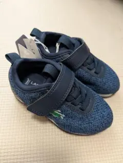 新品未使用　Lacoste ネイビー スニーカー 12.5センチ