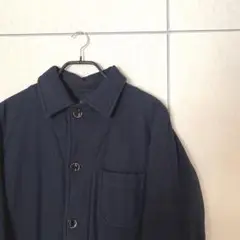 Johnbull ステンカラーコート M ネイビー