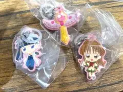 【匿名配送】神風怪盗ジャンヌ　ぷっくりめじるしアクセサリー　3点セット