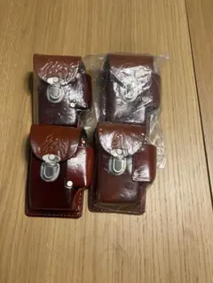レザータバコケース 4個セット