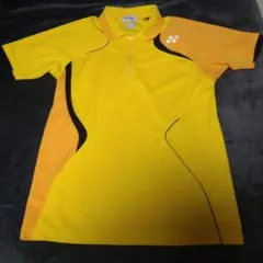 美品 YONEX イエローポロシャツ 半袖 バドミントン