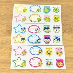 当時物たまごっち シールセット