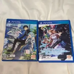PS VITA ソードアート・オンライン　２本セット　SAO レトロゲーム