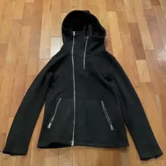 00s archive FUGA ギミック ダブルジップパーカー ブラック 44