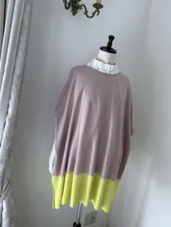 【美品】EMILIO PUCCI エミリオプッチ 高級 ウールポンチョ S